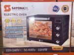 Sayona 45L Electric Oven, Large Capacity - Black - Image 3