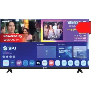 SPJ TV 43 inches Smart, LED TV, Ai ThinQ Webos, Android TV, FHD Picture Quality, Slim Design, FHD Picture Quality, HDMI & USB Ports, Dynamic Sound