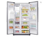 ADH 658L Side By Side Fridge Freezer with water dispenser – Stainless Steel - Image 3