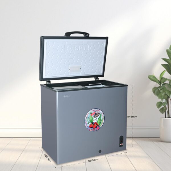 SPJ Deep Freezer 260Litres, Powerful Compressor, Energy Efficient Cooling - Image 4