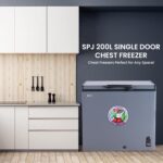 SPJ Deep Freezer 260Litres, Powerful Compressor, Energy Efficient Cooling