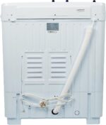 SPJ 7kg Semi Automatic Washing Machine Top Loader - Twin Tub, Transparent Lid, Washer & Dryer Combo, Energy Saving, Compact Home Laundry Appliance, 1-Year Warranty - Image 4