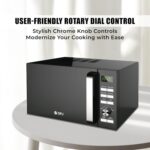 SPJ  25L Microwave Oven, 900W Countertop Microwave with 6 Power Levels, 95 Min Timer, Child Lock & Energy Efficient Design, Compact Microwave - Image 8