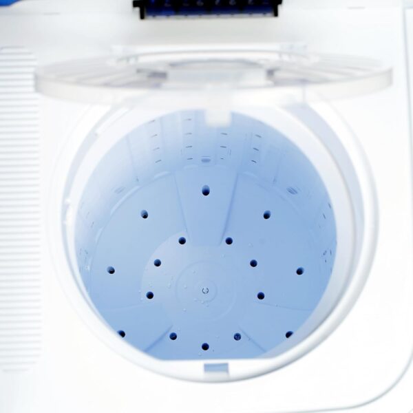 SPJ 15KG Semi Automatic Washing Machine, Top Loader Semi Automatic Washing Machine, Washing Machine Automatic, Washer & Dryer and Transparent LID, Energy Saving - 1 Year Warranty - Image 8