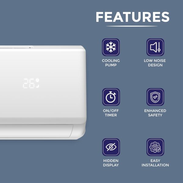 Air Conditioner 24000 BTU, Wall Split Air Conditioner