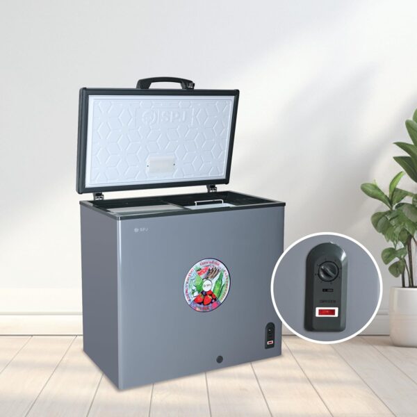 SPJ Deep Freezer 260Litres, Powerful Compressor, Energy Efficient Cooling - Image 7