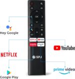 SPJ TV 50 inches 4K Smart, UHD Android Smart LED TV | Voice Control Remote, Screen Mirroring, Bluetooth, WiFi - Image 2
