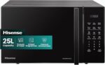 Hisense Microwave Oven 25L, Mirror Digital Microwave - Silver / Black - Image 5