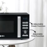 SPJ  25L Microwave Oven, 900W Countertop Microwave with 6 Power Levels, 95 Min Timer, Child Lock & Energy Efficient Design, Compact Microwave - Image 5