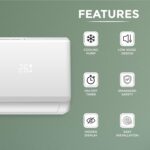 SPJ 18000BTU Air Conditioner,  Eco-Friendly Refrigerant, Low Noise Design, Efficient Cooling Pump, Energy Saving. - Image 5