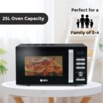 SPJ  25L Microwave Oven, 900W Countertop Microwave with 6 Power Levels, 95 Min Timer, Child Lock & Energy Efficient Design, Compact Microwave - Image 6