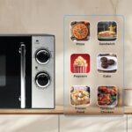 SPJ Microwave Oven 20L 700W With 6 Power Levels, Child-Safety-Lock, Defrost Function, 30 Minutes Timer, Express Cook, Easy to Use, Good For Home & Business. - Image 4