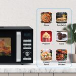 SPJ  25L Microwave Oven, 900W Countertop Microwave with 6 Power Levels, 95 Min Timer, Child Lock & Energy Efficient Design, Compact Microwave - Image 9