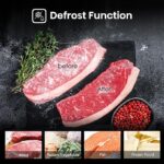 Hisense 20L Microwave, Mirror Digital Microwave - Silver