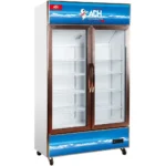 ADH 655L 2 Door Display Refrigerator, Fast Freeze, Adjustable Temperature Control, Energy Saving, 3 Year Warranty – White