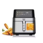 RAF 8 LitersHealthy Oil Free Air Fryer - Black - Image 2