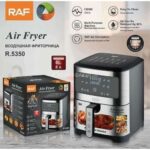 RAF 8 LitersHealthy Oil Free Air Fryer - Black - Image 3