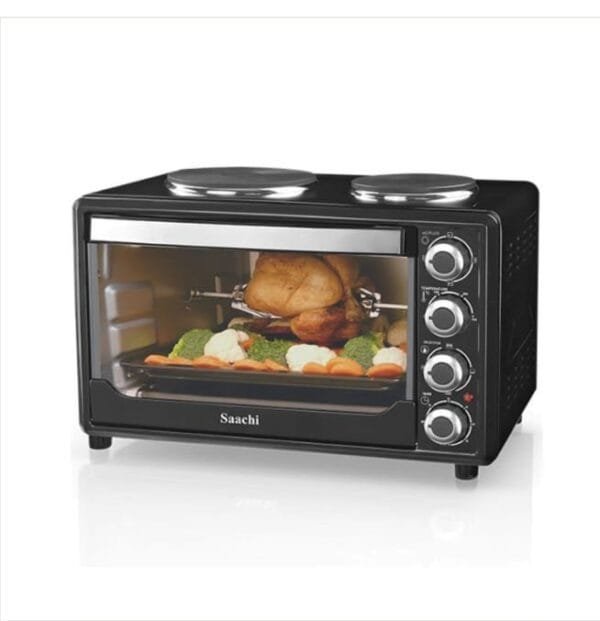Saachi Electric Oven 30L With 2 Hot Plates - Image 1
