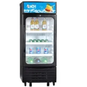 ADH 195Litres Showcase Display Refrigerator, Fast Freeze, Adjustable Temperature Control, Energy Saving, 3 Year Warranty
