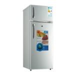 ADH 468L Top Freezer Double Door Refrigerator – Silver - Image 2