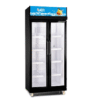 ADH 625L 2 Door Beverage Cooler Display Showcase Refrigerator