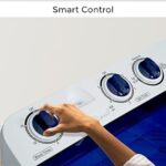 SPJ 6kg Semi Automatic Washing Machine Top Loader - Twin Tub, Transparent Lid, Washer & Dryer Combo, Energy Saving, 1-Year Warranty - Image 2