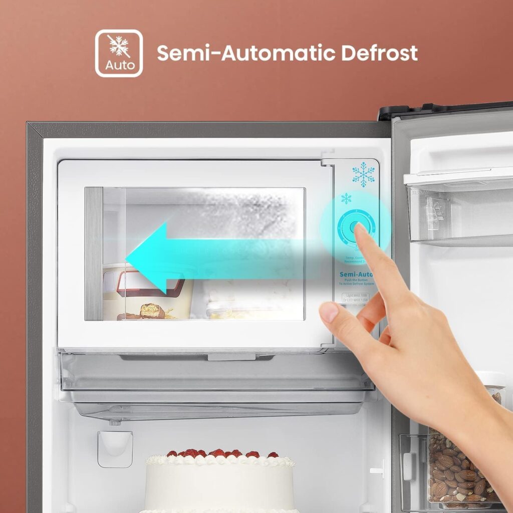 Hisense 230L Single Door Compact Refrigerator, Water Dispenser