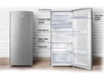 Hisense 195L Single Door Refrigerator - Silver - Image 4