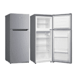 Hisense 200L Double Door Fridge - Silver