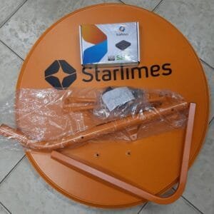 Startimes full kit Satellite dish decoder - black