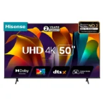 Hisense 50 Inch 4K Utra HD Smart TV - 50A6HS
