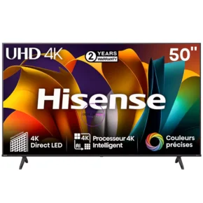 Hisense 50 Inch 4K Utra HD Smart TV - 50A6HS