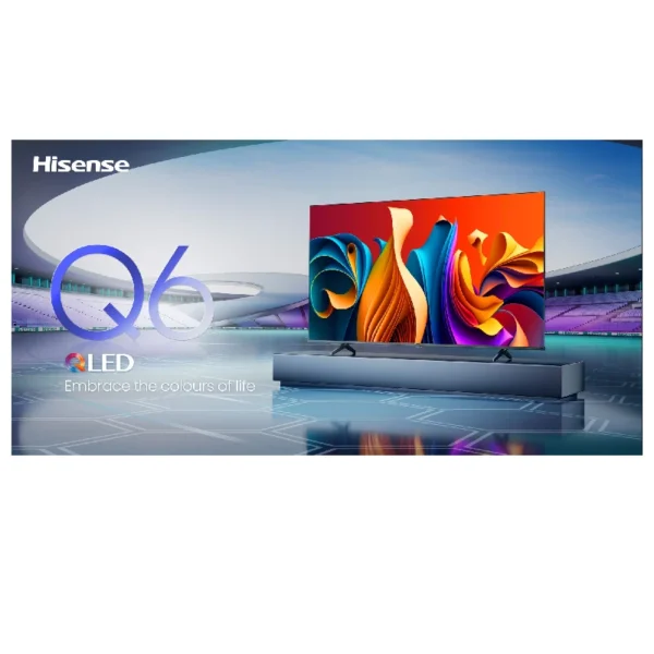 Hisense 50 Inch TV QLED, Q6 Series 4K 50Q6N Smart VIDAA