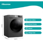 Hisense Washing Machine 9KG Front Loader Automatic
