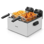 Saachi Electric Deep Fryer 6 Liters, Stainless Steel, Adjustable thermostat, Overheat protection