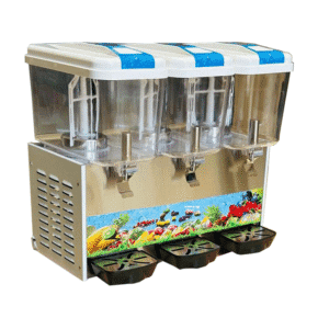 Snowhite Triple Juice Dispenser - White