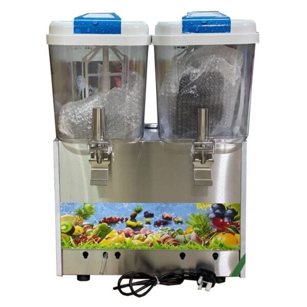 Commercial Double Juice Dispenser And Cooler