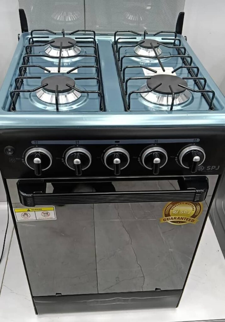 SPJ 60 X 60cm 2 Gas Burner + 2 Electric Plate Premium Cooker With Electric Oven (made in Turkey)