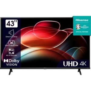 Hisense 43 Inch TV 4K VIDAA Smart Free To Air