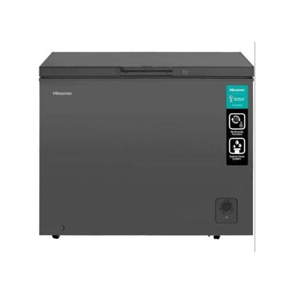 Hisense Gross 310 Liters Chest Freezer - Grey