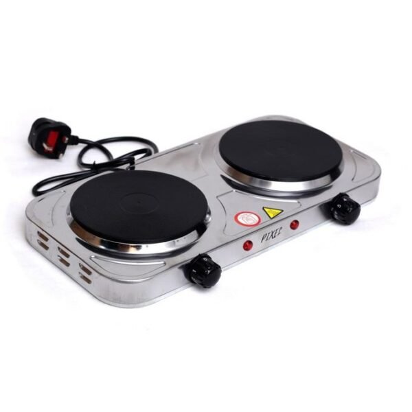 Pixel Hot Plate Double Solid Stainless Steel