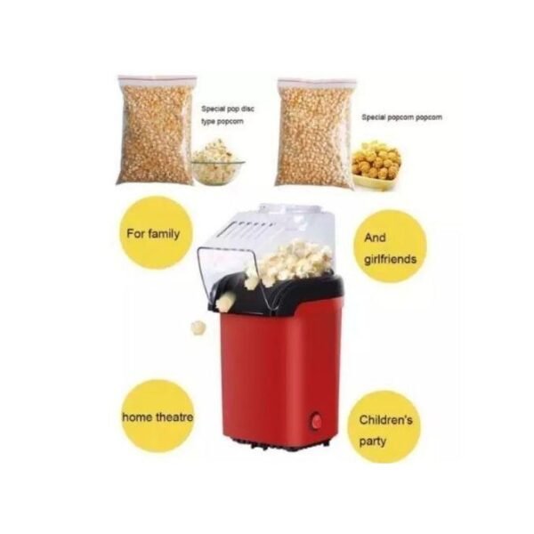 RAF Electric Popcorn / Pop Corn Maker Popper Machine - Red