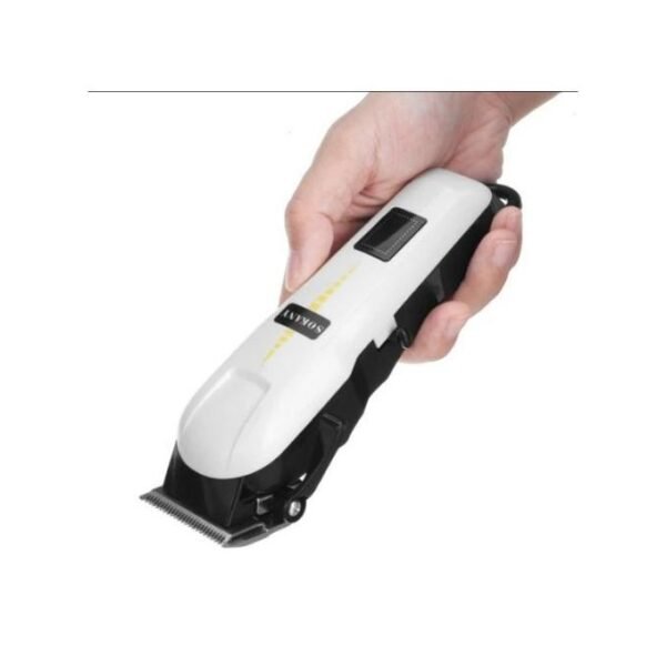 Sokany Rechargeable Hair Clipper - White