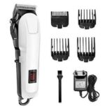 Sokany Rechargeable Hair Clipper - White