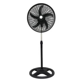 18" Standing Office Oscillating & Adjustable Electric Fan -Silver,Black