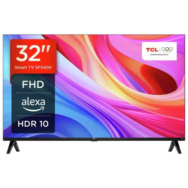 TCL 32 Inch Digital FHD Free To Air TV, LED TV, Frameless Design, HDMI, USB Ports- (3 YRS WRTY)