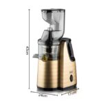 RAF Slow Juicer & Juice Extractor, 400ml Juice Jug and 400ml Pulp Collector. - Image 4