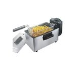 ADH Stainless Steel 4 Litres Electric Deep Fryer AEF-401 - Stainless Steel