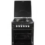 Blueflame C5031E-B- 3 Gas + 1 Electric Plate Gas Cooker & Oven 50*50Cm - Black
