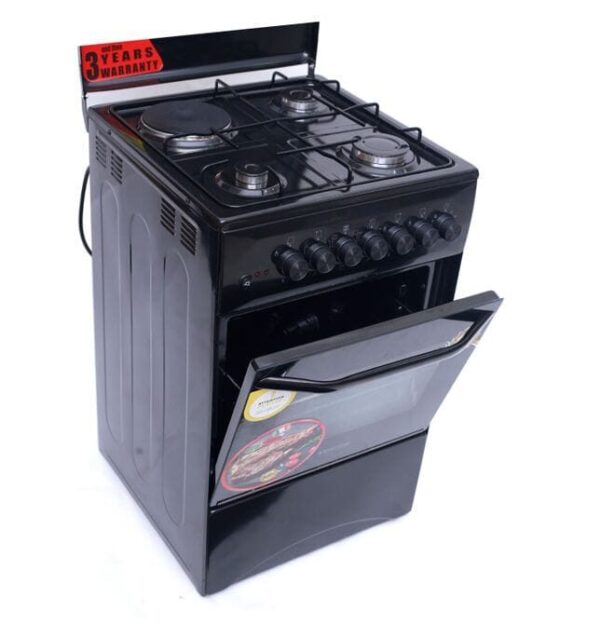 Blueflame Cooker & Oven 3 Gas + 1 Electric Plate 50*50Cm